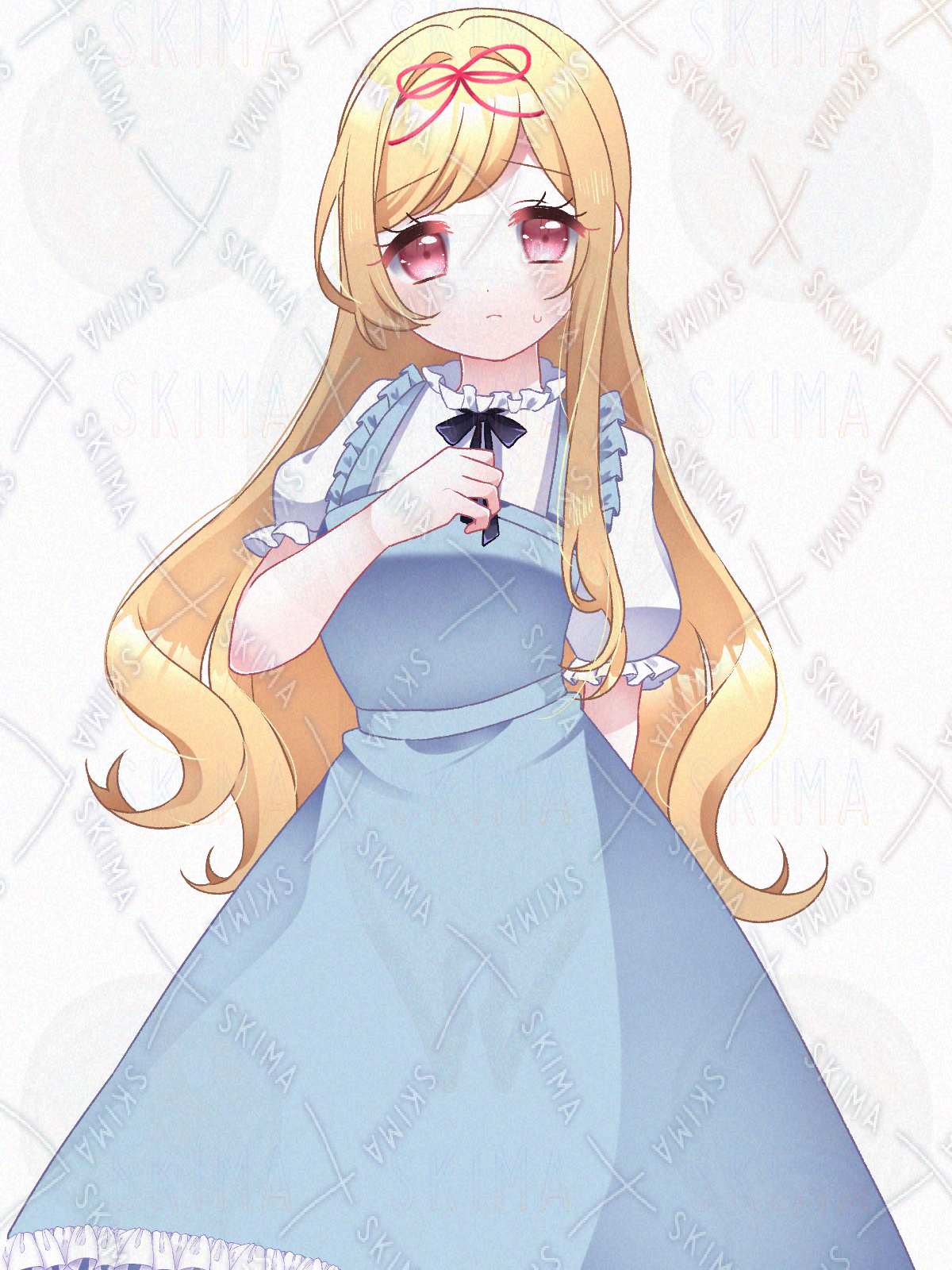 金髪ロングのお嬢様風女の子 | SKIMA（スキマ）