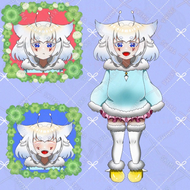 蜂っ子立ち絵
