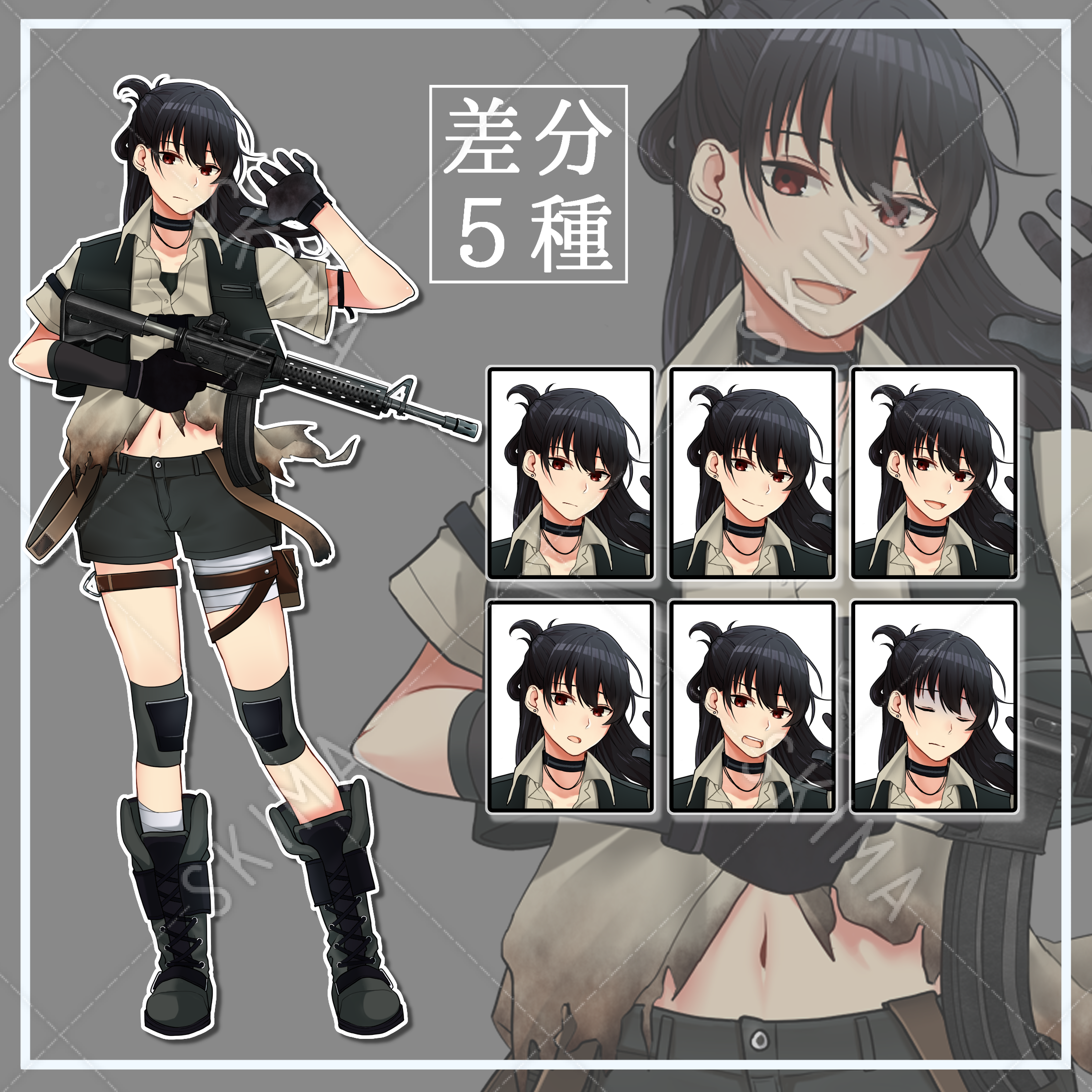 100 Epic Best銃 女の子 アニメ 最高の壁紙hd