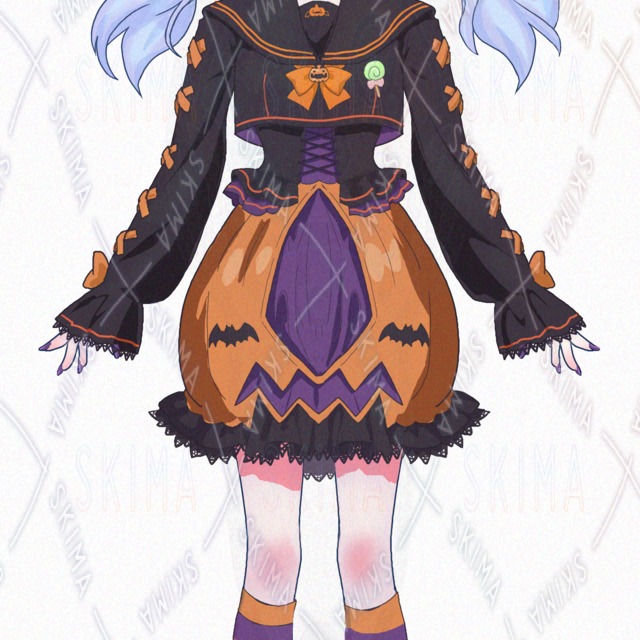 ハロウィーン魔女っ娘