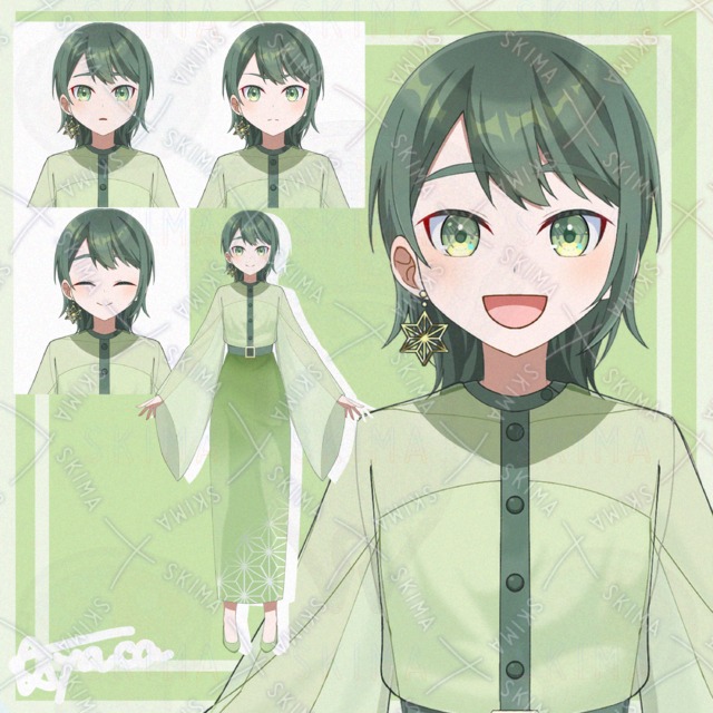 【初心者向け】配信用イラスト差分あり