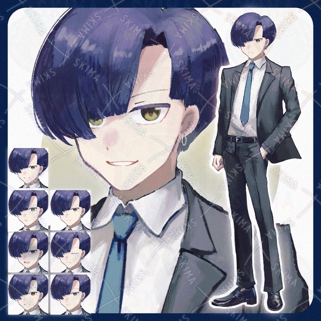 adopt【表情7種】
