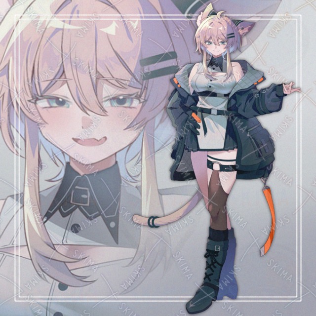 25M 戦闘員風の少女