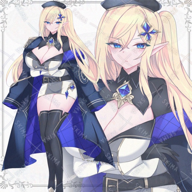 【限定価格】軍服（表情差分5種）