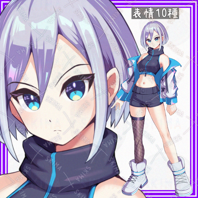 銀髪の女の子