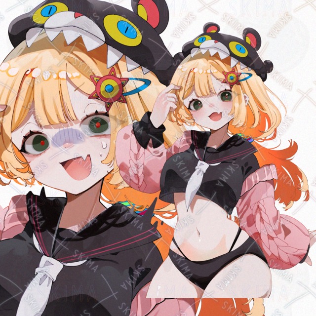 太もも上　女の子