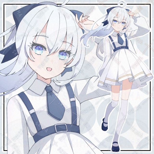 【表情9種】ポニーテールの子【adopt】