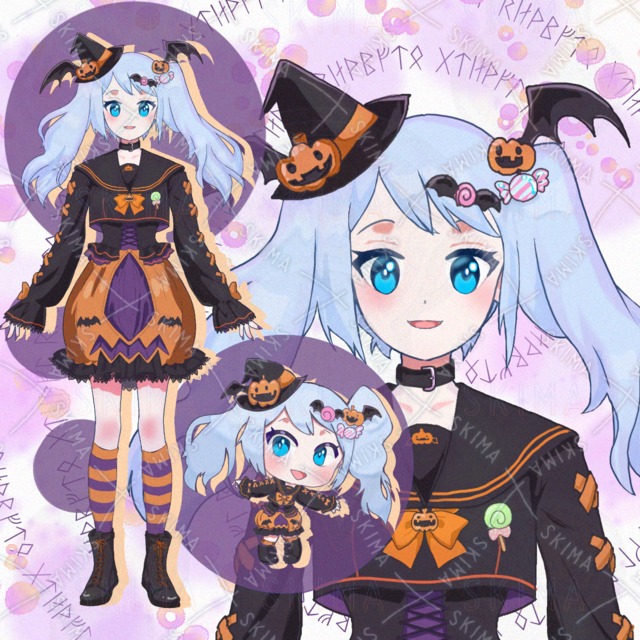 ハロウィーン魔女っ娘