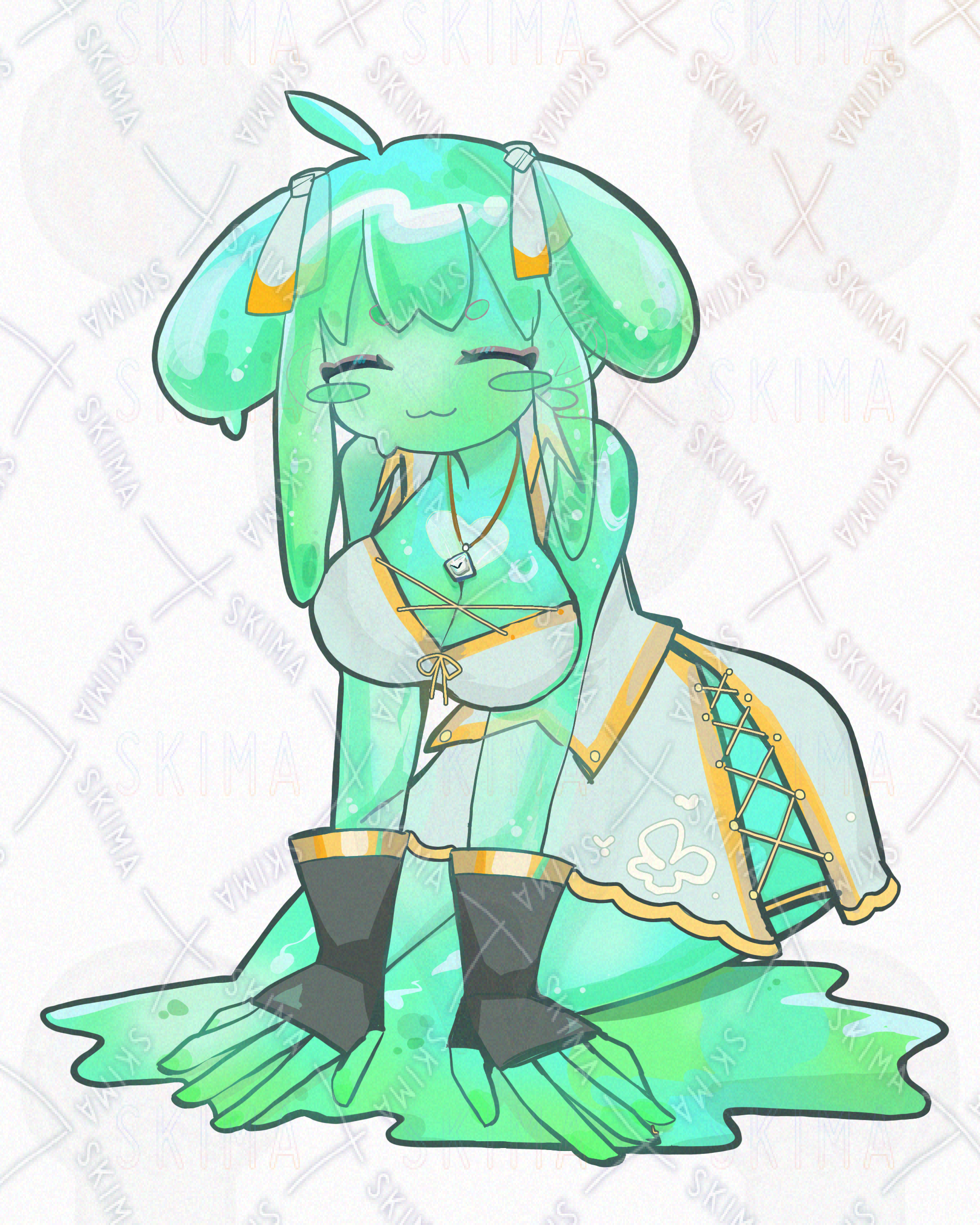 【ねるちゃん様】⭐️ミッション ⭐️ ❤旧 スムマ スキンソフィーナ 3本他❤ スライムちゃん | SKIMA(スキマ)