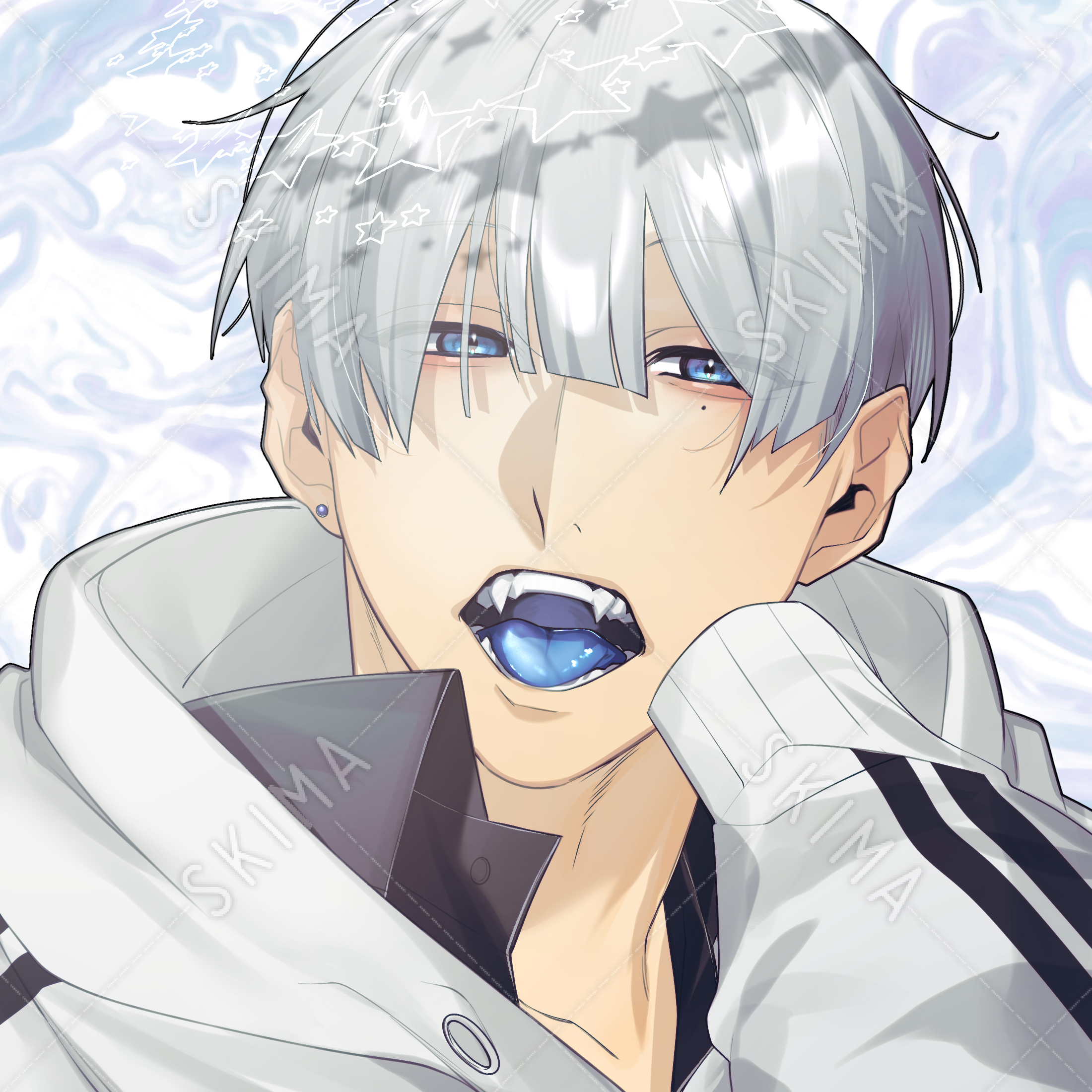 Icon White Blue スキマ スキルのオーダーメイドマーケット Skima