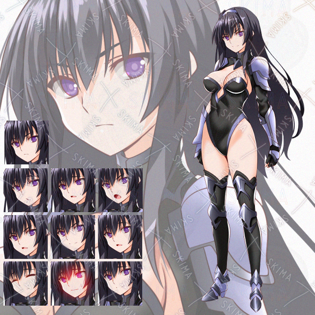 【表情10種】女戦士さん