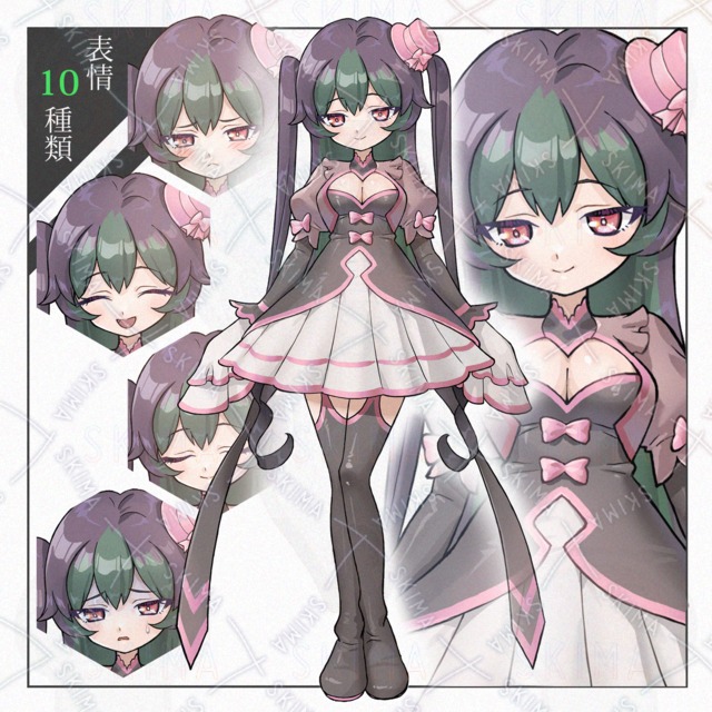 アイドル風魔法少女