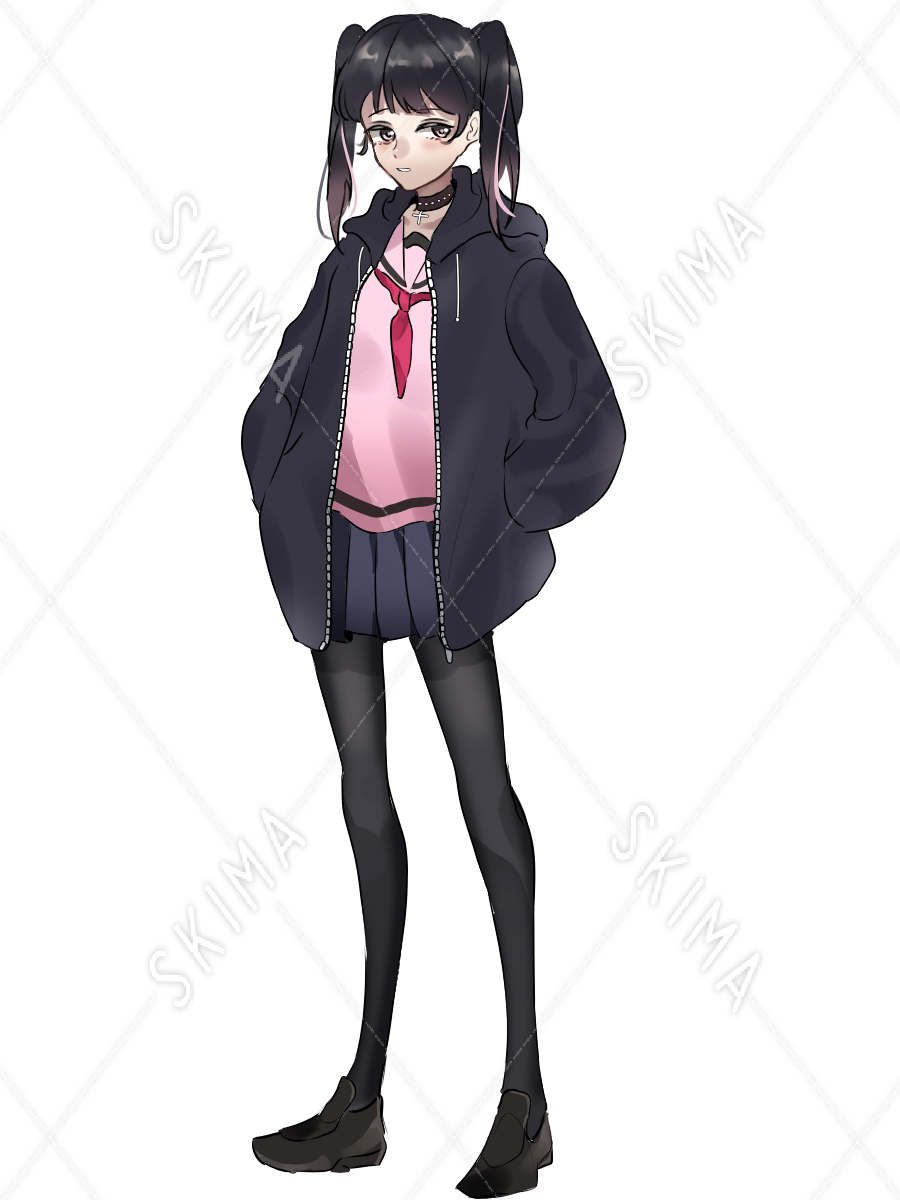 ツインテールの女の子立ち絵セット スキマ スキルのオーダーメイドマーケット Skima ツインテールの女の子立ち絵セット スキマ スキルのオーダーメイドマーケット Skima