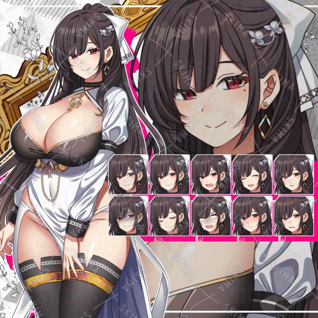 【表情10種】腹黒な雰囲気があるセクシーお姉さん冒険者