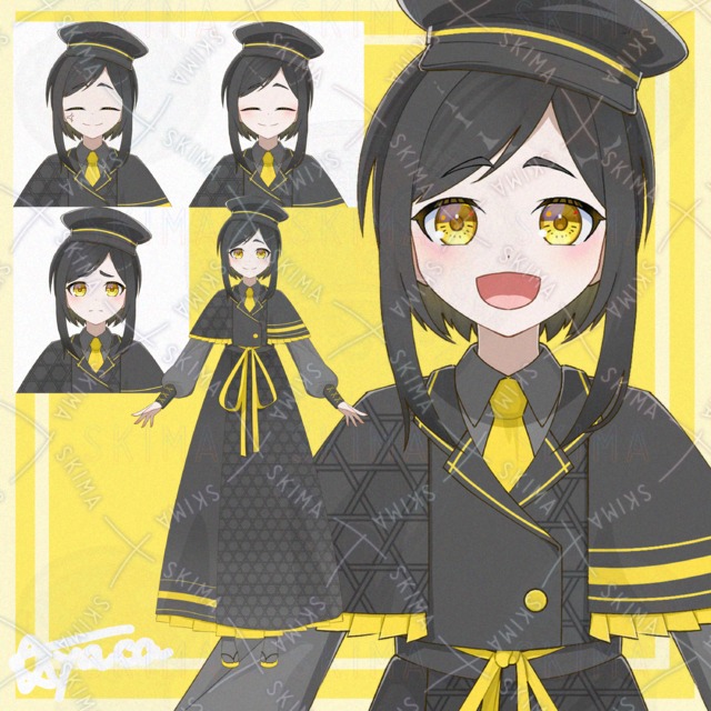 【初心者向け】配信用立ち絵イラスト