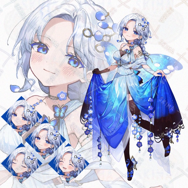 欠けた蝶＜モルフォ＞