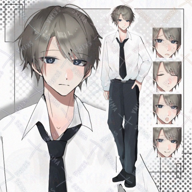 【立ち絵】男性 シャツ