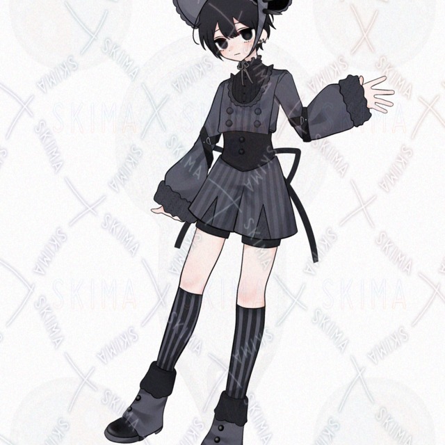 【表情7種】中性的な男の子の商品画像6枚目