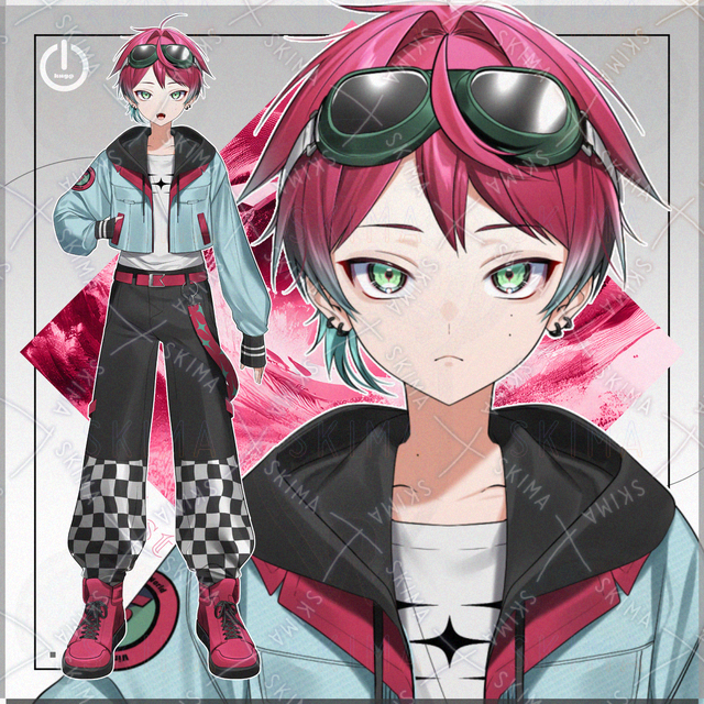 【1点限定】アメカジロックな男の子【IRIAM対応】