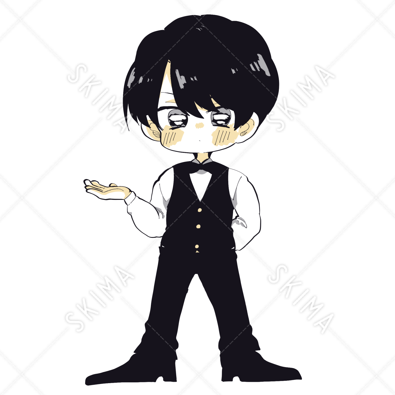 男の子立ち絵 表情差分4種セット スキマ スキルのオーダーメイドマーケット Skima