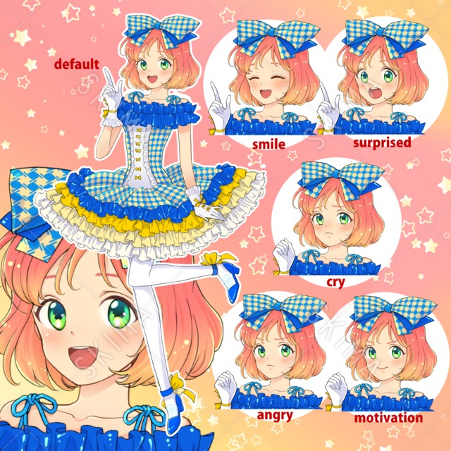 アイドルの少女（ご購入者様確定しています）