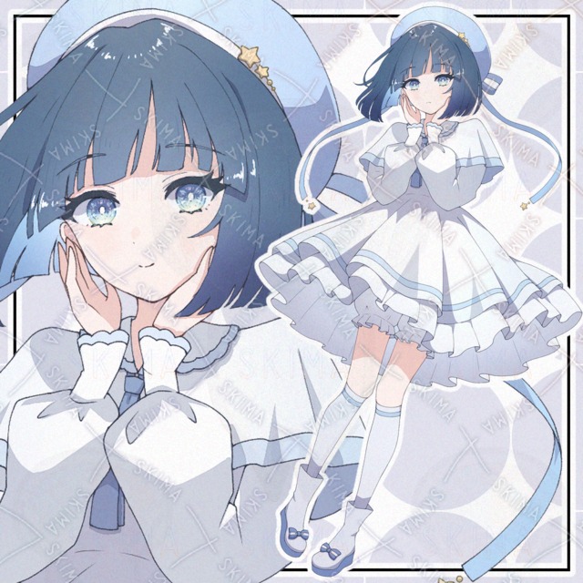 【表情9種】浮遊感な子【adopt】