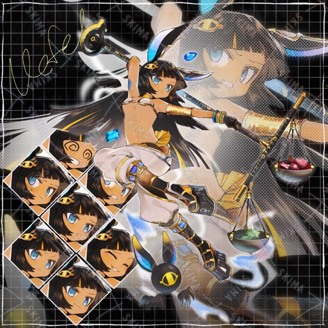 【TRPG】エジプト褐色子立ち絵【ソシャゲ】