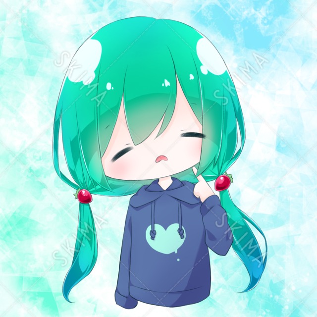 SNSアイコン＊女の子＊みどり