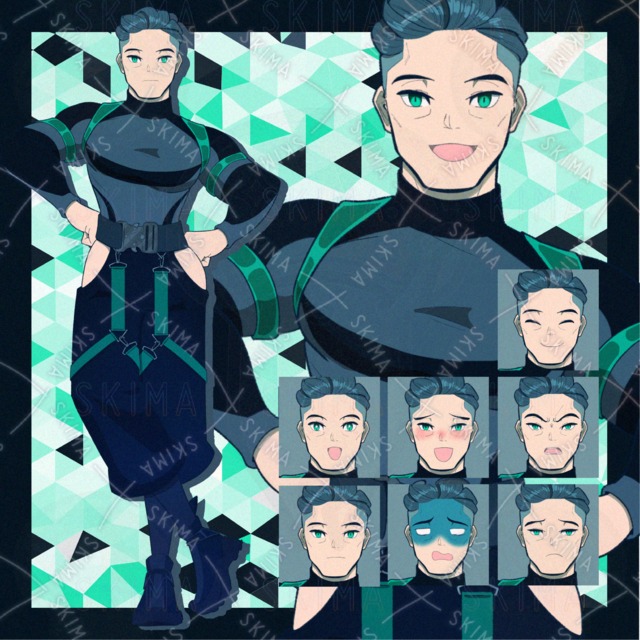 サイバーパンクのおじさん