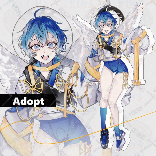 【IRIAM対応/表情差分8種】天使/中性