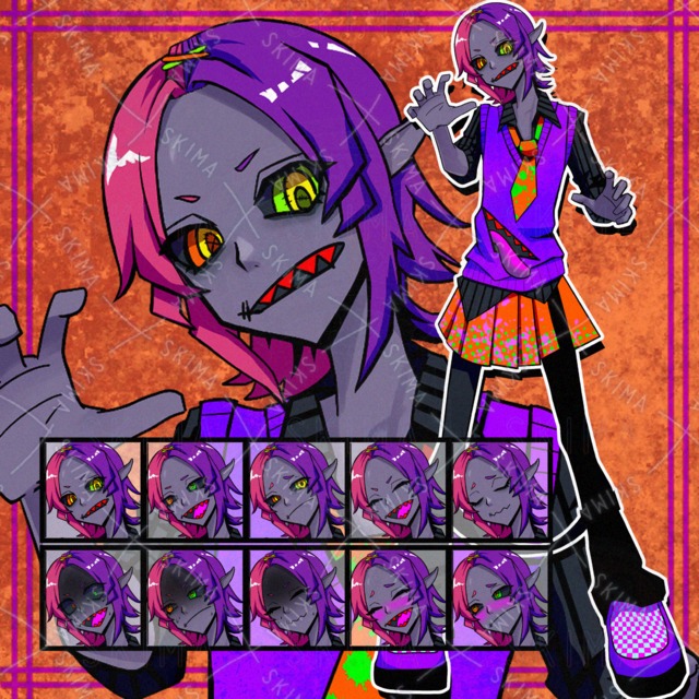 【Opt04】ハロウィンゾンビな学生