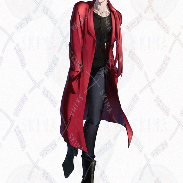 빨간 머리 청년【5가지 표정 상품 이미지 6번째