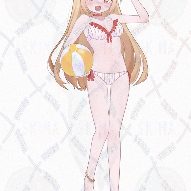 [Price reduced!] Adopt / Girl in red and yellow swimsuit [10 different expressions]. 的商品圖片第 9 張
