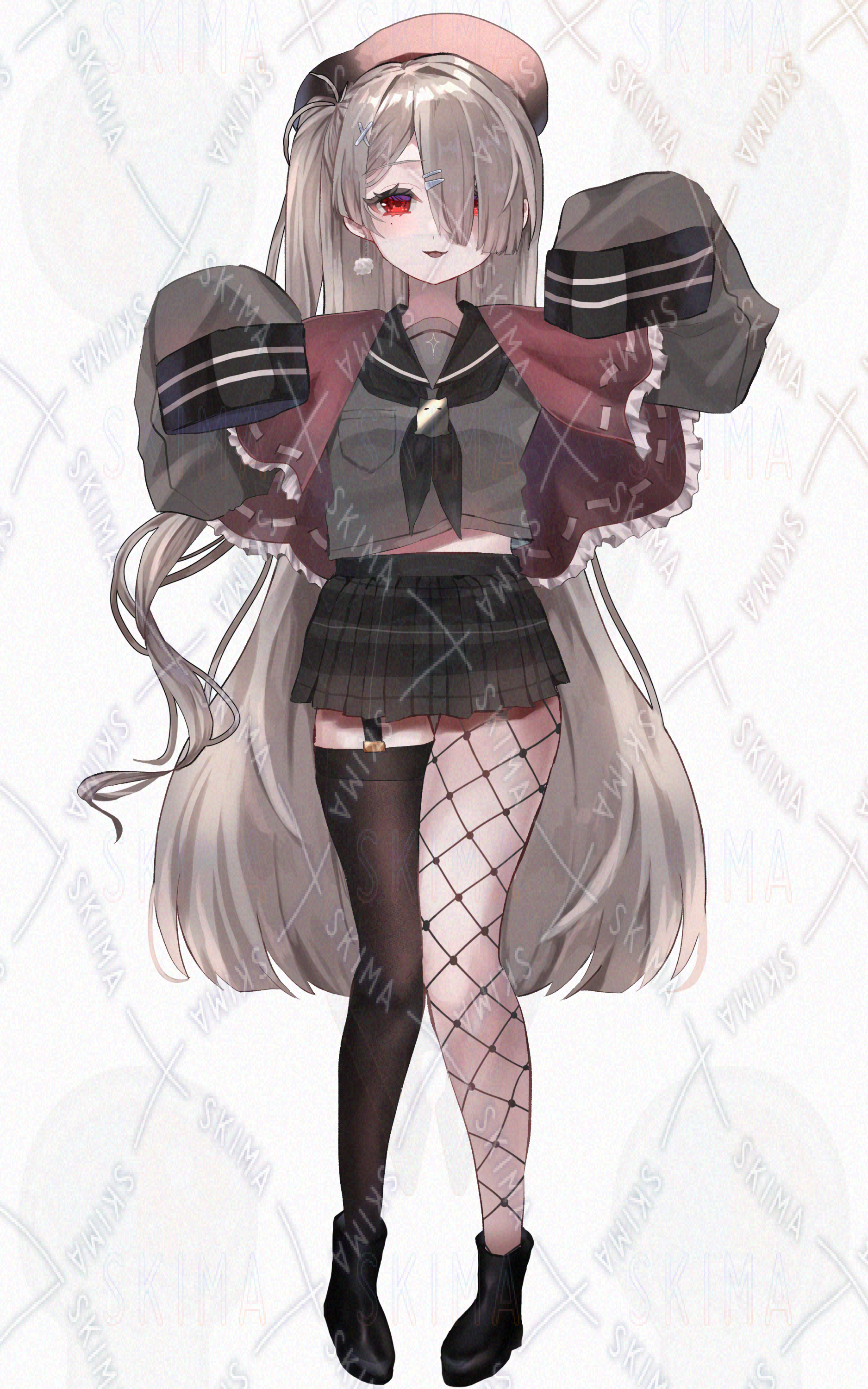 絵〜大幅値下げしました 10/31まで大幅値下げ中！】【表情7種】ブラウンセーラーちゃん