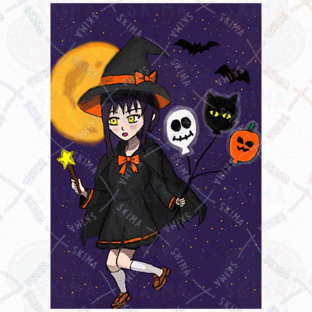 Image 2 of Halloween girl