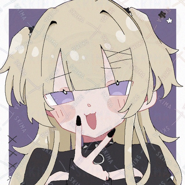 💛🖤 女の子