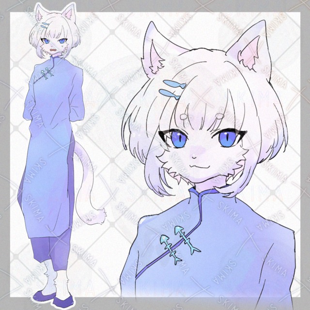 猫の獣人【表情8種類】