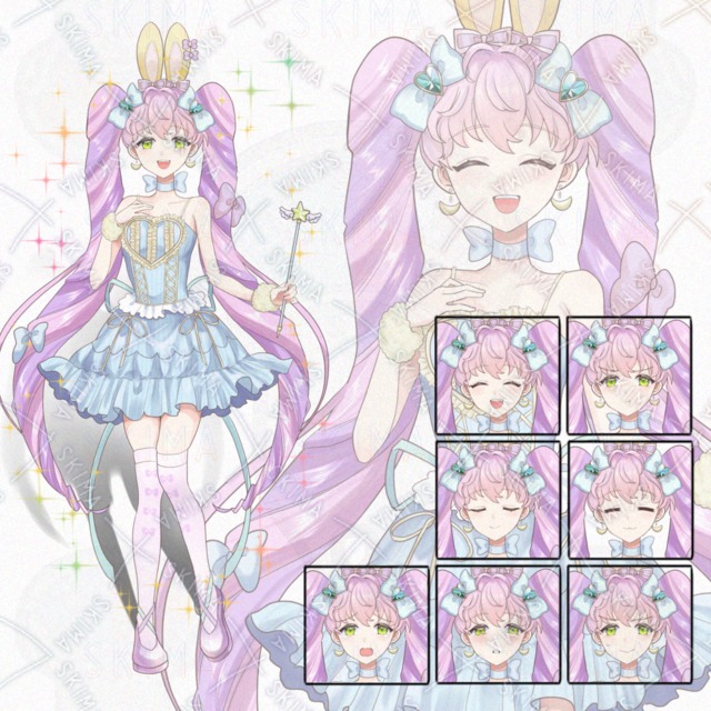 メルヘンカラーの女の子