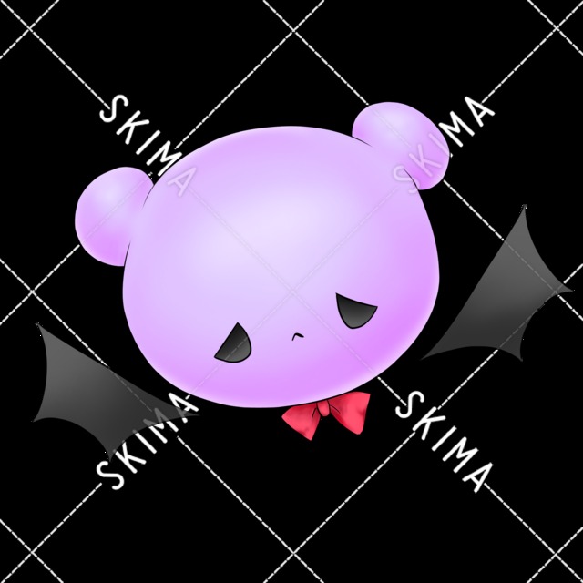 悪魔っぽいクマ【11枚】