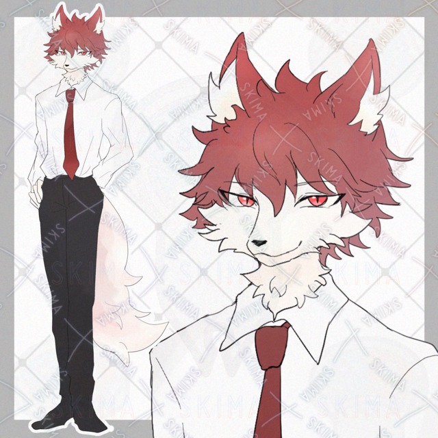 狐の獣人【表情8種類】