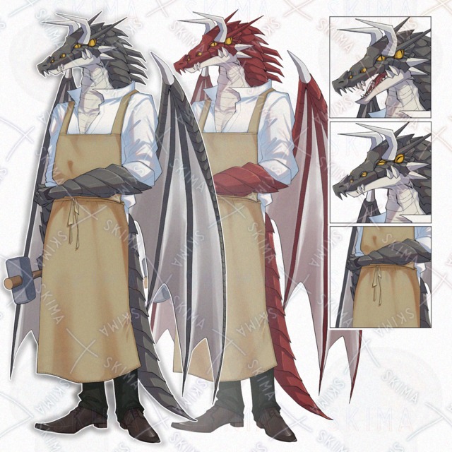 職人な竜人さん