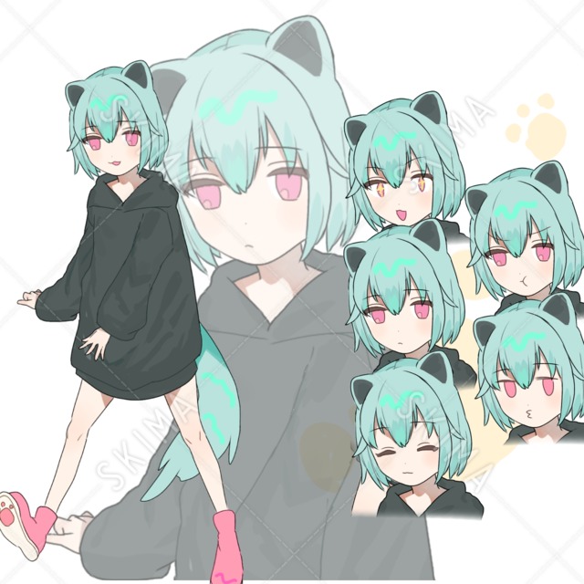 ネコミミの女の子