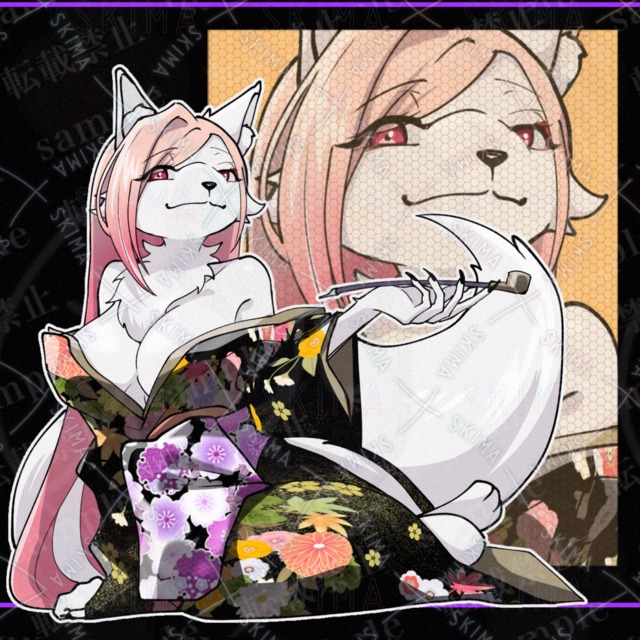 獣人の女性【表情差分あり】