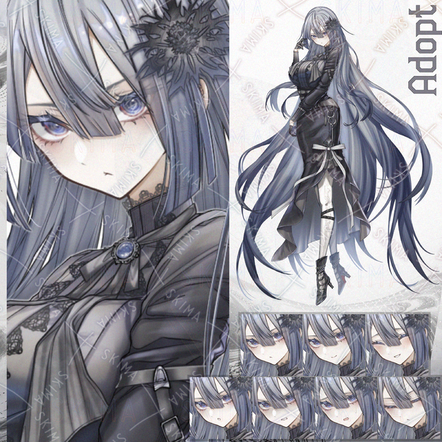 【Adopt_137】表情7種