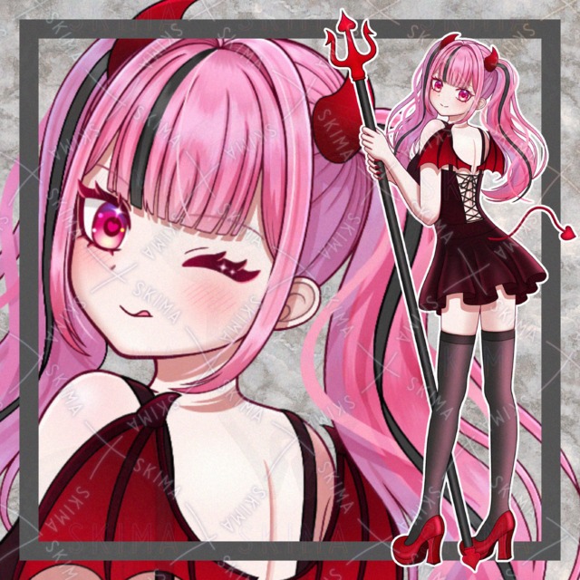 【表情10種類】小悪魔ちゃん