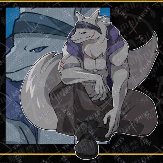 獣人の男性【表情差分あり】