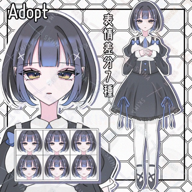 【表情差分7種】ロリータ