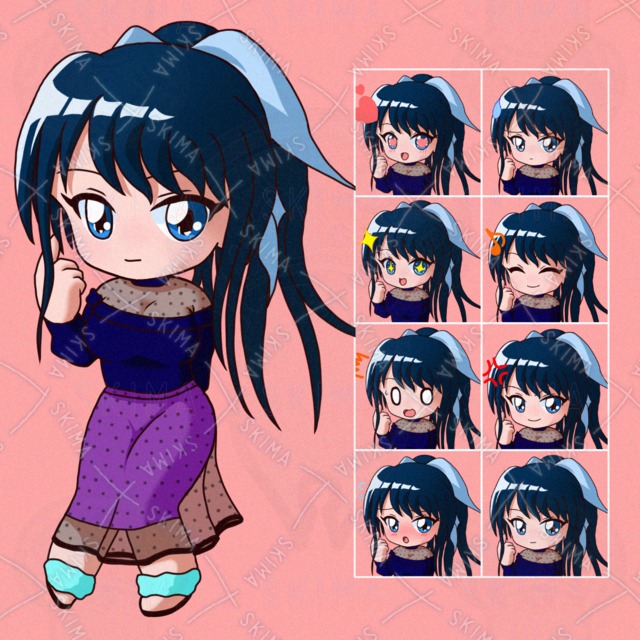 No.002 デフォルメキャラ