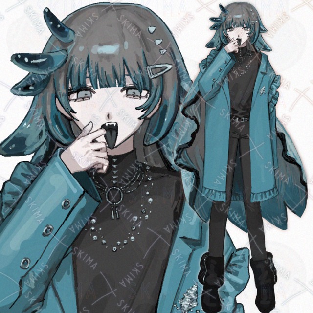 ウミウシ風人外