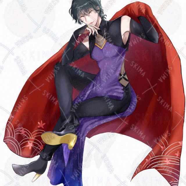 Good-looking man with snake motif 的商品圖片第 2 張